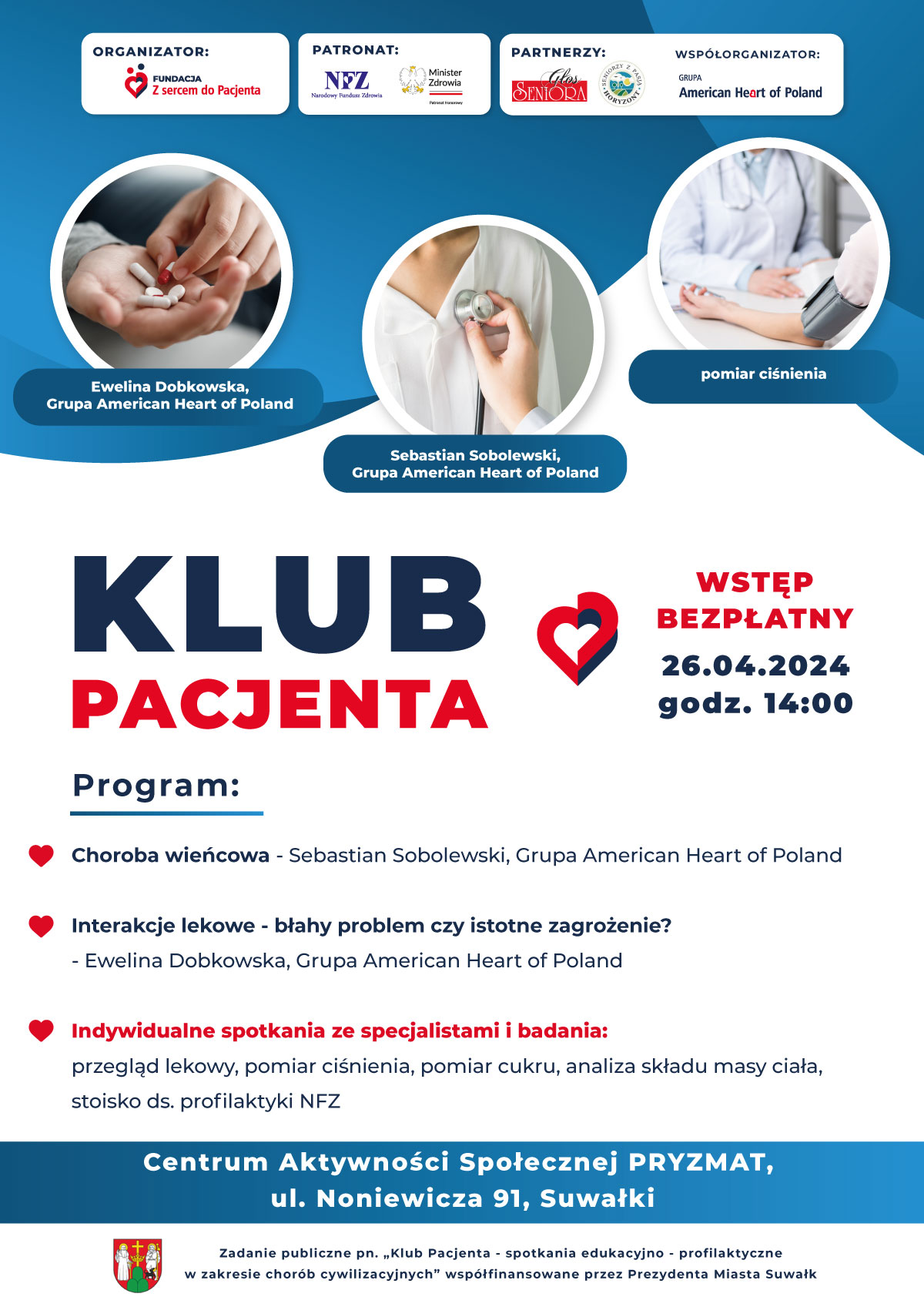 Klub Pacjenta w Suwałkach